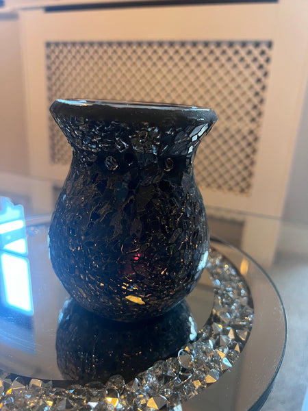 Black Crackle Burner