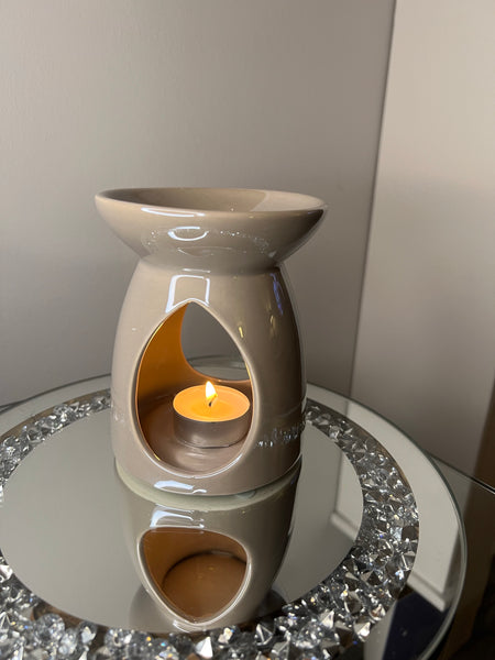 Large Grey Wax Burner